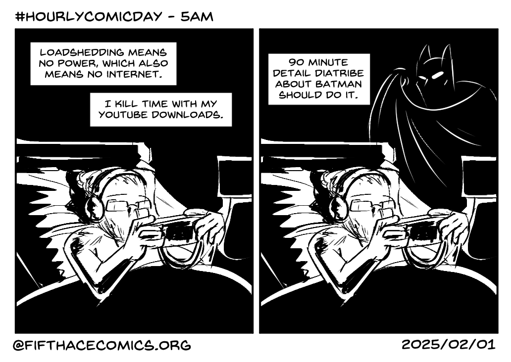 Hourly Comic Day 2025 | FIFTH ACE COMICS