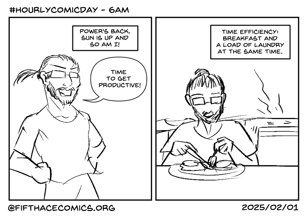Hourly Comic Day 2025 | FIFTH ACE COMICS